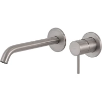 Смеситель для раковины Remer X Style X15PLWBXV встраиваемый, без донного клапана, нержавеющая сталь