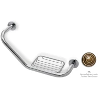 Поручень для ванны с мыльницей Stil Haus 884(25) 35 см, бронза