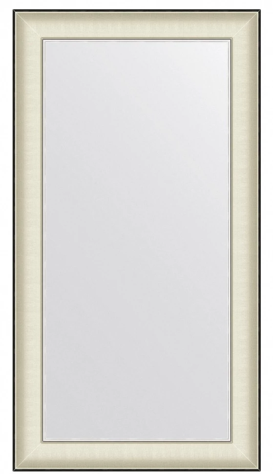 Зеркало 58x108 см белая кожа с хромом Evoform Definite BY 7627