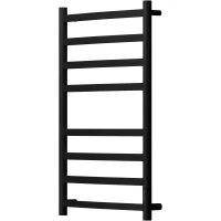 Полотенцесушитель электрический Point Антея П8 PN17858B 800x532, диммер правый, черный матовый