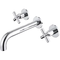 Смеситель для раковины Abber Wasser Kreis AF81121 встраиваемый, хром