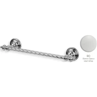 Полотенцедержатель Stil Haus Giunone G06(03) 40,5 см, хром/белый матовый