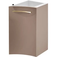 Шкаф одностворчатый 28,7x56 см бежевый глянец R Belux Версаль НП 30 4810924246615