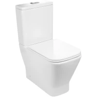 Унитаз-компакт WeltWasser Rotbach 011 GL-WT 10000012211 безободковый, с сиденьем микролифт, белый