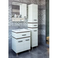 Комплект мебели венге/северное дерево светлое 70 см Sanflor Техас H0000001230 + UM-COM70/1 + H0000001229