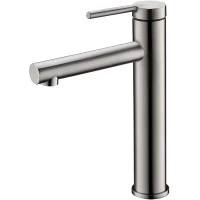 Смеситель для раковины BelBagno Etna ETN-LMC-IN без донного клапана, сатин