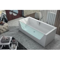 Ванна из литьевого мрамора Kolpa-San Copelia Light FS 590150 180x80 см, отдельностоящая, белый матовый