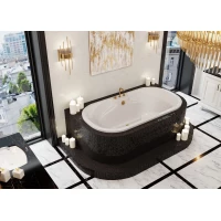 Акриловая ванна 190x100 см Vagnerplast Gaia VPBA191GAI7X-04