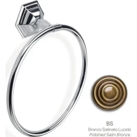 Полотенцедержатель кольцо Stil Haus Marte MA07(25) бронза