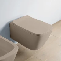 Унитаз подвесной Artceram A16 ASV003 41 00 безободковый, бежевый