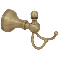 Крючок Veragio Gialetta Bronzo VR.GIL-6433.BR двойной, для ванны, бронза