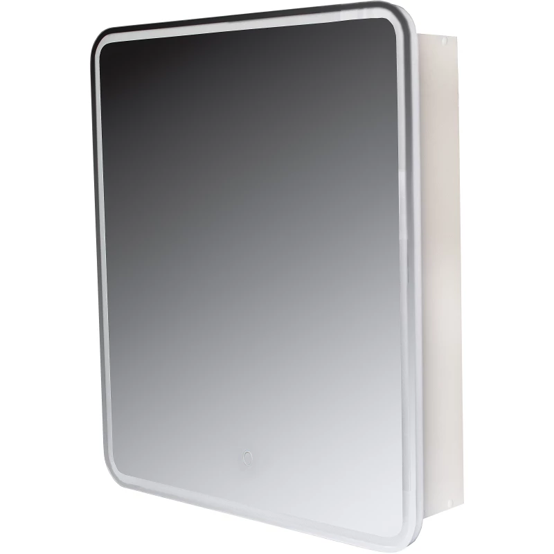 Зеркальный шкаф 60x80 см белый L Style Line Каре СС-00002370