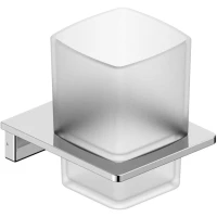 Стакан для зубных щеток Abber Funktion AA1160 настенный, хром