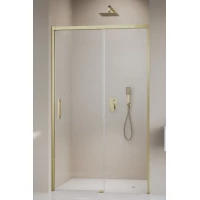 Душевая дверь Radaway Idea Brushed Gold DWJ 110 Right 387015-99-01R 110 см R, профиль золотой матовый, стекло прозрачное