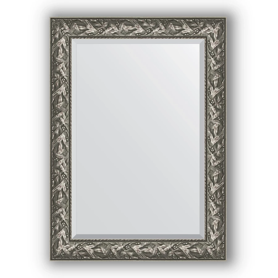 Зеркало 79x109 см византия серебро Evoform Exclusive BY 3468 зеркало 69x158 см византия серебро evoform exclusive g by 4157