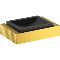 Мыльница Timo Caisa 91021/20 настенная, темное золото матовый