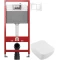 Комплект подвесной унитаз Villeroy & Boch Venticello 4611RSR1 + система инсталляции Tece 9400413 - 1