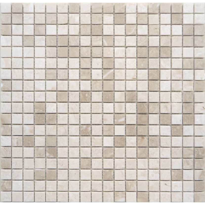 Мозаика Natural i-Tile 4M090-15P (Travertine) Травертин бежевый, поверхность полированная 29,8x29,8
