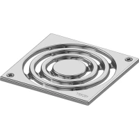 Декоративная решетка 142×142 мм TECE TECEdrainpoint S хром 3665001