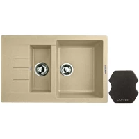 Кухонная мойка COFFEE Lava D2.CFF