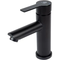 Смеситель для раковины Agger Easy A3102144 без донного клапана, черный матовый