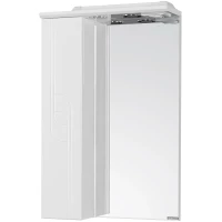 Зеркальный шкаф 50x79,8 см белый глянец L Акватон Панда 1A007402PD01L
