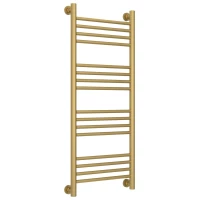 Полотенцесушитель водяной 1000x400 перемычка выгнутая золотой матовый Сунержа Богема+ 032-0221-1040