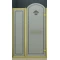 Душевая дверь распашная Cezares Retro 120 см матовое с прозрачным узором RETRO-A-B-11-120-PP-G-R - 1