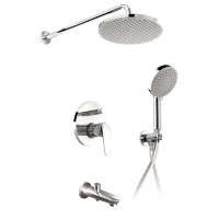 Душевой комплект 220 мм Esko Set_7in1