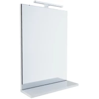 Зеркало 50x69,8 см белый глянец IDDIS Custo New NCU50W0i98