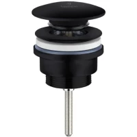 Донный клапан для раковины AltroBagno Beni aggiuntivi AltroBagnoPU070215UMB универсальный, черный матовый