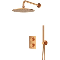 Душевой комплект 250 мм Cezares Leaf LEAF-DSIP-T-25-SS