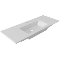 Раковина Allen Brau Fantasy 4.11028.20 121,5x46,5 см, накладная, подвесная, белый