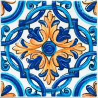 Декор Kerama Marazzi Капри майолика 20x20 STG\A458\5232