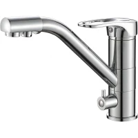 Смеситель для кухни Zorg SH 321 CR с подключением к фильтру, хром