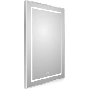 Изображение товара зеркало belbagno kraft spc-kraft-500-800-led-tch-warm 50x80 см, с led-подсветкой, сенсорным выключателем, антизапотеванием, алюминий