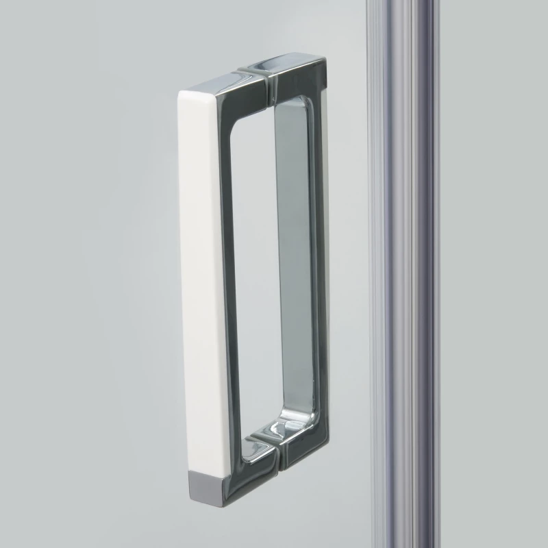 Душевая дверь распашная 120 см прозрачное стекло WasserKRAFT ALLER 10H05LWHITE