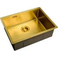 Кухонная мойка Zorg ZL R 580440 BRONZE 58x44 см, бронза