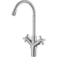 Смеситель для кухни Voda Dive DV519flex хром