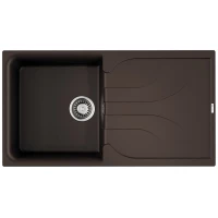 Кухонная мойка Tetogranit Omoikiri Yasugata 100-DC темный шоколад 4993848