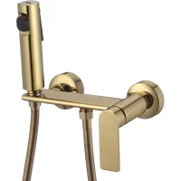 Гигиенический душ Savol S-FXQ012C со смесителем, золотой матовый