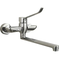 Смеситель для кухни Gappo G4621 медицинский, локтевой, хром