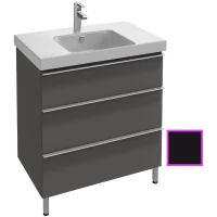 Тумба черный глянец 77 см Jacob Delafon Odeon Up EB993-274