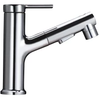 Смеситель для раковины G.Lauf GOG10-A012 с выдвижным изливом, хром