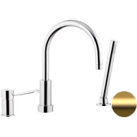 Смеситель на борт ванны Remer Minimal N072BG