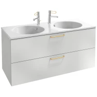 Тумба белый глянец 120 см Jacob Delafon Odeon Rive Gauche EB2525-R8-G1C