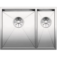 Кухонная мойка Blanco Zerox 340/180-IF InFino зеркальная полированная сталь 521611