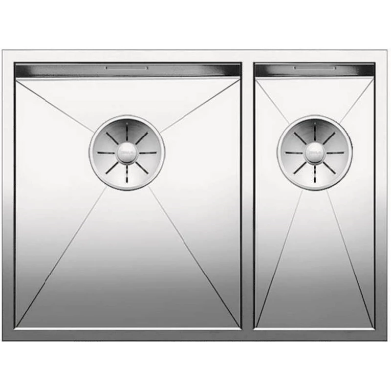 Кухонная мойка Blanco Zerox 340/180-IF InFino зеркальная полированная сталь 521611