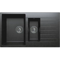 Кухонная мойка Tolero черный R-118 №911