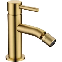 Смеситель для биде Grocenberg GB2094MG золотой матовый